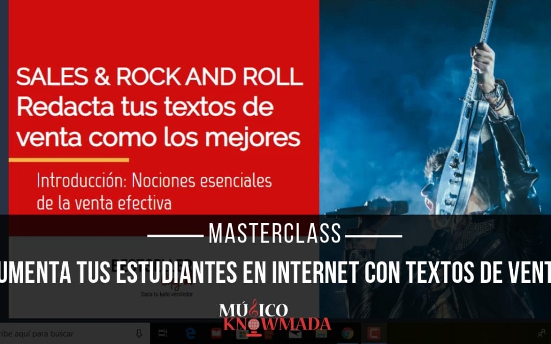 Aumenta tus estudiantes en Internet con textos de venta